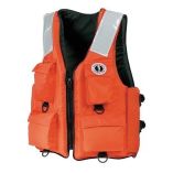 Mustang 4Pocket Flotation Vest Orange 3xl 7xl-small image