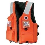 Mustang4Pocket Flotation Vest Orange Medium-small image