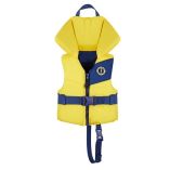 Mustang Lil Legends Infant Foam Vest YellowNavy-small image