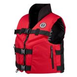 Mustang Accel 100 Foam Fishing Vest Small RedBlack-small image