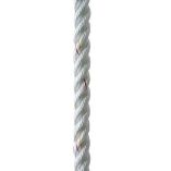 New England Ropes X 15 Premium Nylon 3 Strand Dock Line White WTracer-small image