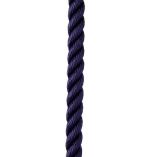 New England Ropes 12 X 15 Premium Nylon 3 Strand Dock Line Navy Blue-small image