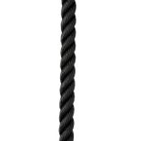 New England Ropes 12 X 35 Premium Nylon 3 Strand Dock Line Black-small image