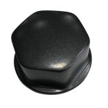 Schmitt Ongaro Faux Center Nut Black W12 M12 Base FCast Steering Wheels-small image
