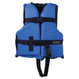Onyx Nylon General Purpose Life Jacket Child 3050lbs Blue-small image
