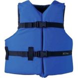 Onyx Nylon General Purpose Life Jacket Youth 5090lbs Blue-small image