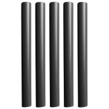 Pacer Battery Cable Heat Shrink Tubing 38 X 12 Black 5Pieces-small image