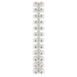 Pacer 40a Euro Style Terminal Block 12 Positions 5 Pack-small image