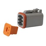 Pacer Deutsch Dt Plug Wedge Lock Kit 6 Position 5 Pack-small image