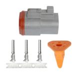 Pacer Dt Deutsch Plug Repair Kit 1418 Awg 3 Position-small image