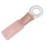 Pacer 2218 Awg Heat Shrink Ring Terminal 10 Stud Size 25 Pack-small image