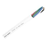 Pacer Round 6 Conductor Cable 250 166 Awg Black, Brown, Red, Green, Blue White-small image