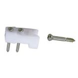 Perko Door Catches White NylonStainless Pair-small image