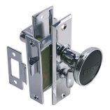 Perko Mortise Latch Set WTurn Button-small image