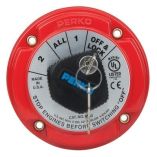 Perko Medium Duty Battery Selector Switch WKey Lock-small image