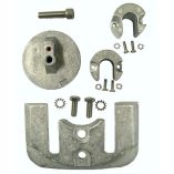 Performance Metals Mercruiser Bravo 23 Complete Anode Kit Aluminum-small image