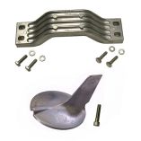 Performance Metals Yamaha 200300hp 2 Stroke Outboard Complete Anode Kit Aluminum-small image