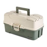 Plano ThreeTray Tackle Box GreenTan-small image