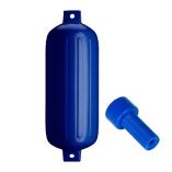 Polyform G6 Twin Eye Fender 11 X 30 Cobalt Blue WAir Adapter-small image