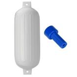 Polyform G6 Twin Eye Fender 11 X 30 White WAir Adapter-small image