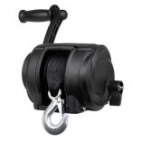 Powerwinch Premier Series Winch 2000lb, 8, Crank Arm Carbon Black-small image