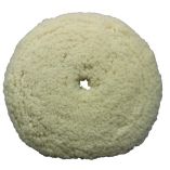 Presta White Wool Aggressive Cutting Pad-small image