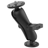 Ram Mount Ram Double Ball Mount W1420 Male Thread Medium Arm-small image