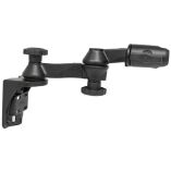 Ram Mount Vertical Mounting Base WDouble 6 Swing Arm Swivel Single Socket F15 Balls-small image