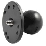 Ram Mount 25 Round Base W15 Ball 1420 Threaded Male Post FCameras-small image