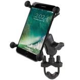 Ram Mount XGrip Large Phone Mount WHandlebar UBolt Base-small image