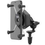 Ram Mount Ram XGrip Large Phone Mount WVibeSafe Fork Stem Base Short-small image