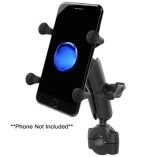 Ram Mount Ram Torque 34 1 Diameter HandlebarRail Base W1 Ball, Medium Arm XGrip FPhones-small image