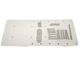 RHODAN Powder-Coated White Bracket-small image