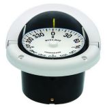 Ritchie Hf742w Helmsman Compass Flush Mount White-small image