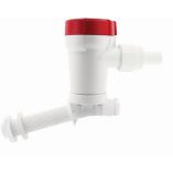 Rule 500 Gph Livewell Pump Angled ThruHull Inlet-small image