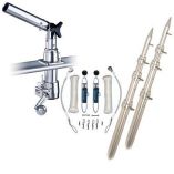Rupp Z30 Top Gun Outrigger Kit W18 Poles Complete Single Line Rigging Kit WKlickers Release Clips-small image