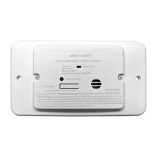 SafeTAlert 25 Series Flush Mount Dual Carbon MonoxidePropane Alarm WTrim Ring White 12v Hard Wire-small image