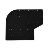 Sea Brackets Large Offset Trolling Motor Plate Black-small image