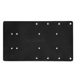 Sea Brackets 14 Straight Trolling Motor Plate Black-small image