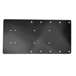 Sea Brackets 16 Straight Trolling Motor Plate Black-small image