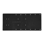 Sea Brackets 18 Straight Trolling Motor Plate Black-small image