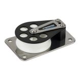 Schaefer Series 7 Flat BaseAluminum CheekDelrin Sheave-small image