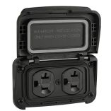 Scanstrut Ventura Series Dual Ac Outlet 125v 20a-small image