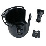 Scotty 311 Drink Holder WBulkheadGunnel Mount Rod Holder Post Mount Black-small image