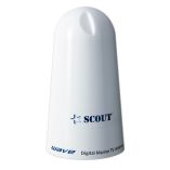 Scout Wave 4 White Tv Antenna Omnidirectional 25db Gain W10m, 75 Ohms, Cable-small image