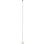 Scout 5 White Vhf Antenna 3db Lift Lay Mount W5m Rg58-small image