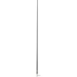 Scout 8 Black Vhf Antenna 6db Heavy Stainless Steel Ferrule W6m Rg8x Includes Pl259 Heavy Duty Offshore Antenna Ks43-small image