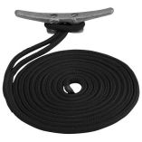 SeaDog Double Braided Nylon Dock Line 12 X 20 Black-small image