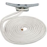 SeaDog Double Braided Nylon Dock Line 12 X 20 White-small image