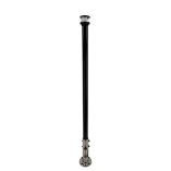 Seaview 24 Manually Folding Light Post W316 Stainless Steel Base Ltbled12c5 Navigation Light Black-small image
